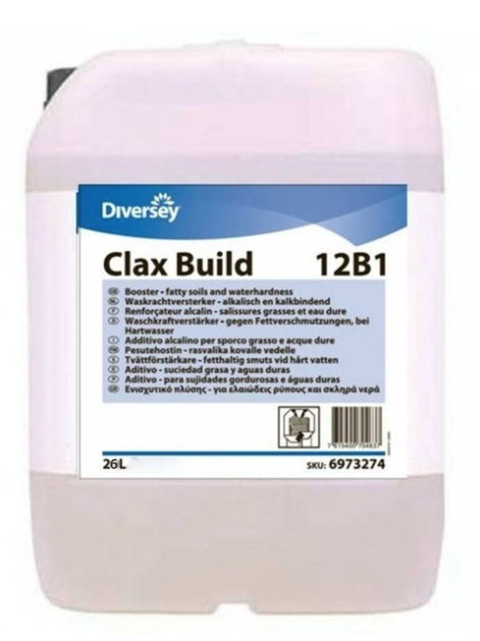 Aditiv alcalin pentru textile Clax Build Diversey 26L Diversey